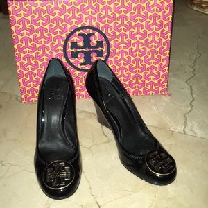 Tory Burch Sophie Wedge leather